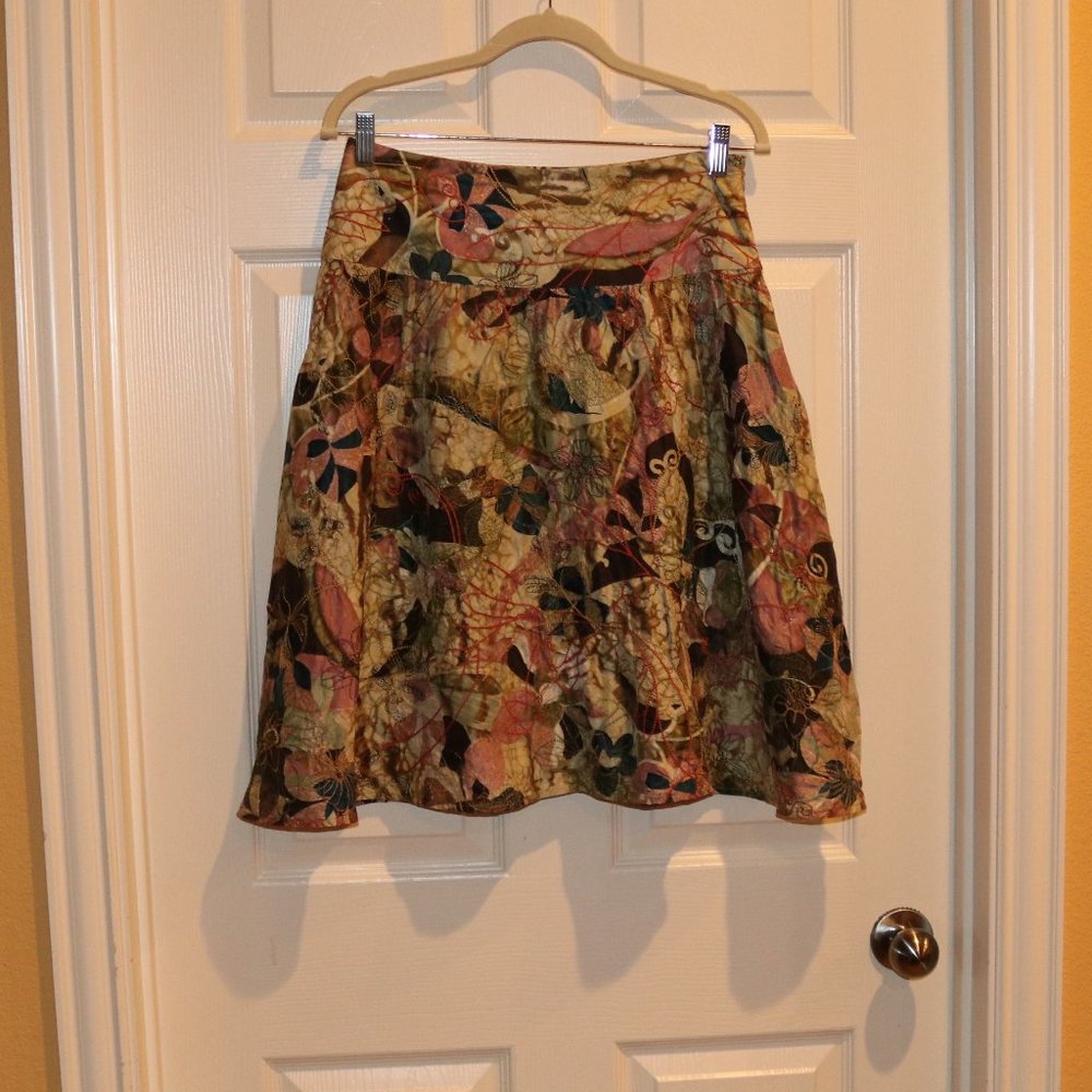 NWOT Chico's Silk Skirt